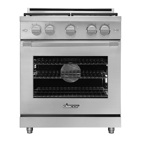 DACOR HERITAGE HGPR30S USER MANUAL Pdf Download ManualsLib