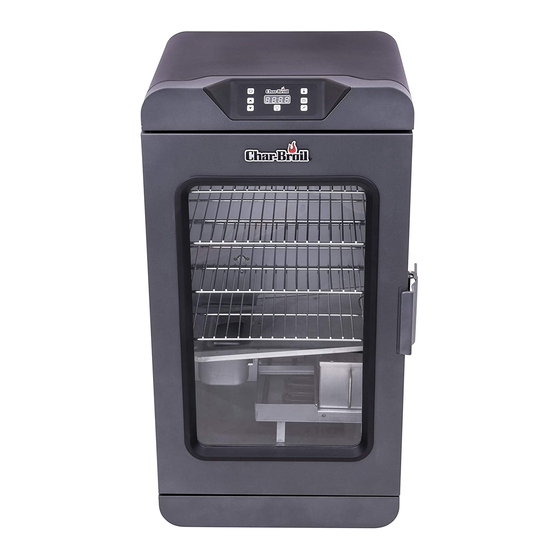 CHAR BROIL DIGITAL ELECTRIC VERTICAL SMOKER 725 SMOKER OPERATING