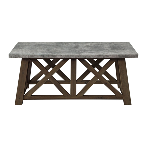 BETTER HOMES AND GARDENS MODERN FARMHOUSE COFFEE TABLE INDOOR