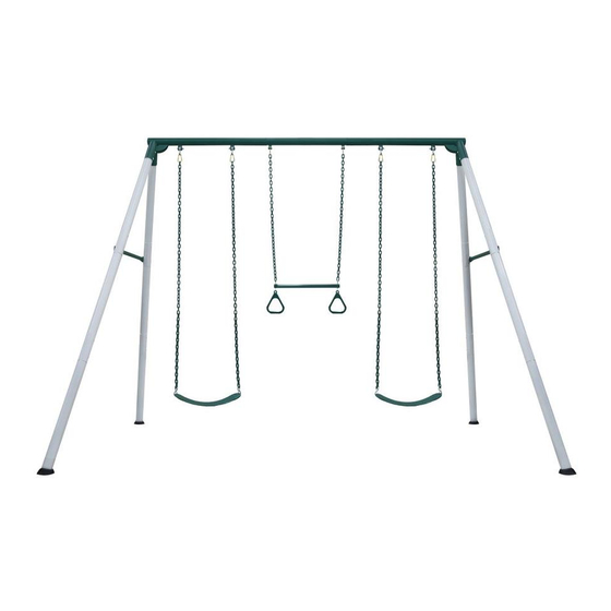 BACKYARD DISCOVERY BIG BRUTUS SWINGSET 1952050 SWING SET OWNER'S MANUAL ...