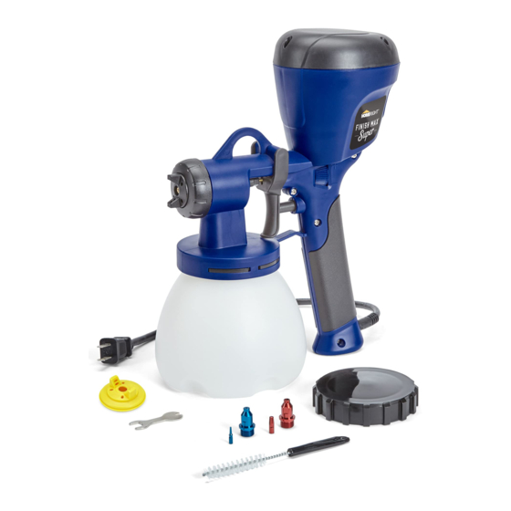 HOMERIGHT SUPER FINISH MAX C800971 PAINT SPRAYER INSTRUCTION MANUAL