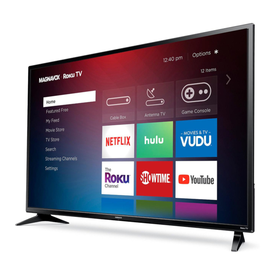 MAGNAVOX 50MV349R SMART TV OWNER'S MANUAL ManualsLib