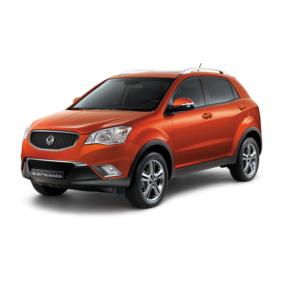 SSANGYONG Korando 2010 Manual