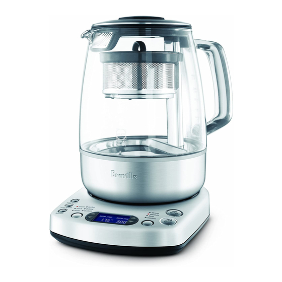 Breville VKJ785 Crystal Clear Multi Temperature Kettle, Glass