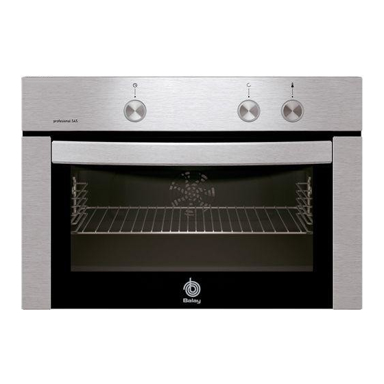 BALAY 3HT545XP OVEN INSTRUCTION MANUAL ManualsLib
