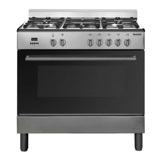 BAUMATIC BC908SS COOKER INSTRUCTION MANUAL ManualsLib