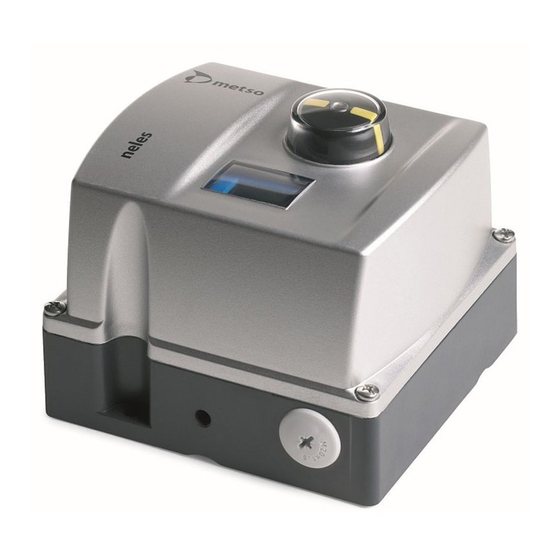 METSO NELES ND7000H OPERATING INSTRUCTIONS MANUAL Pdf Download ManualsLib