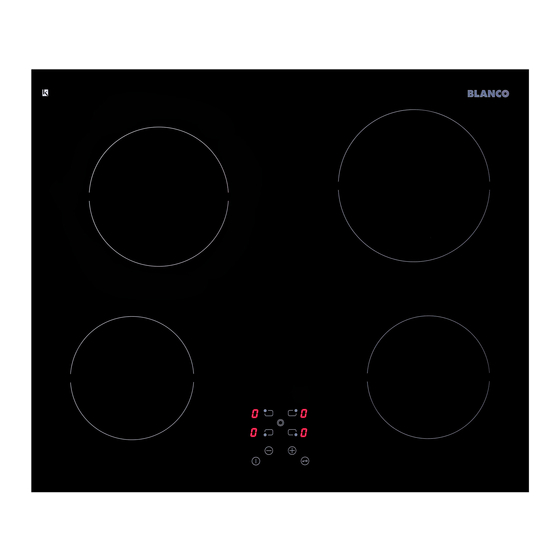 BLANCO BCC604T COOKTOP INSTRUCTIONS FOR THE USE AND CARE AND INSTALLATION ManualsLib
