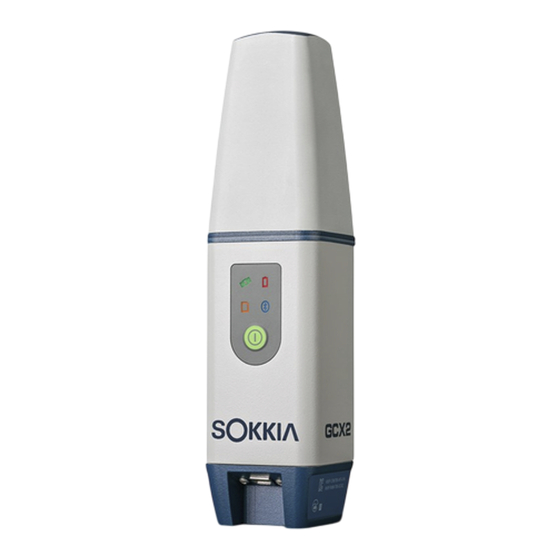 Sokkia GCX2 Operator's Manual