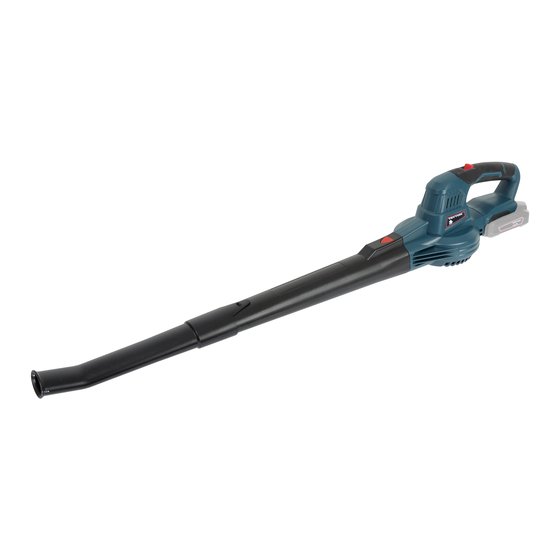 Tryton TJE100 Cordless Leaf Blower Manuals