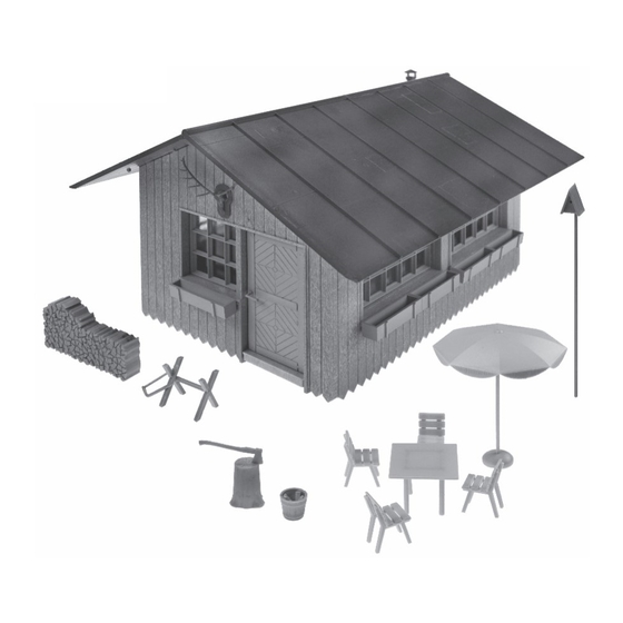 POLA G Allotment garden hut Quick Start Manual