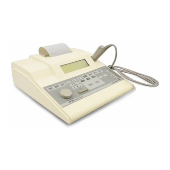 Welch Allyn TM262 Auto Tymp Service Manual