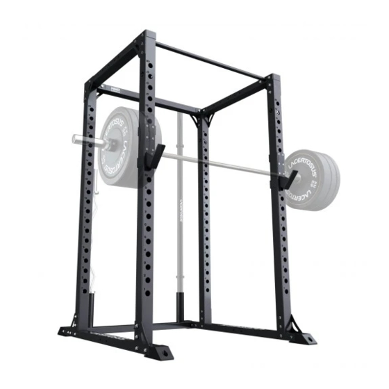 Lacertosus Pro Power Rack Manuals