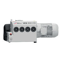 Elmo Rietschle V-VCX 150 Operating Instructions Manual