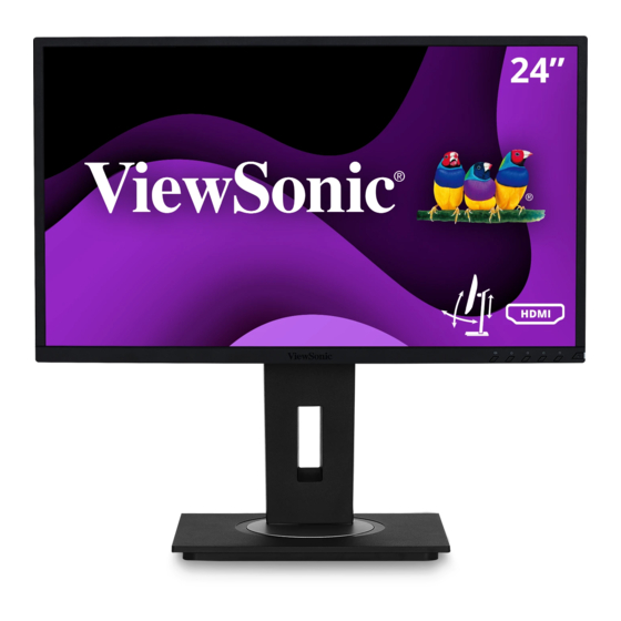 ViewSonic VG2448-H2 User Manual