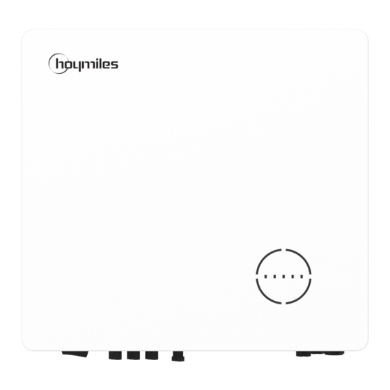 Hoymiles HYT-5.0HV-EUG1 User Manual