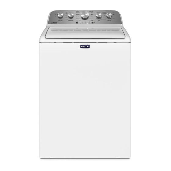 Maytag MVW5035MW Quick Start Manual