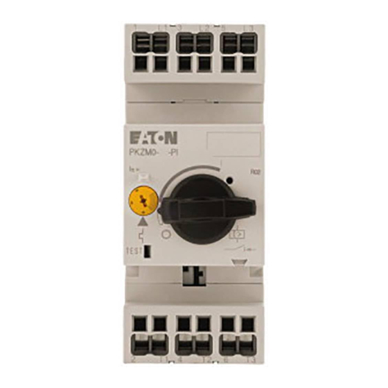 Eaton PKZM0 PI Series Instruction Leaflet