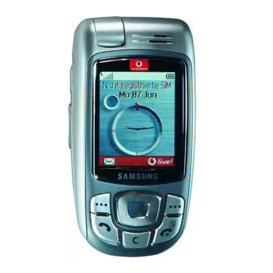 Samsung SGH-E810 Service Manual