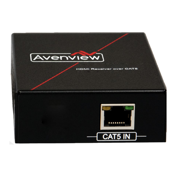 Avenview HBT-C6IR-SET Manuals
