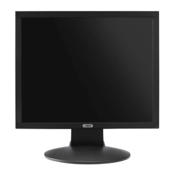 Abus TVAC10011 LED Monitor Manuals