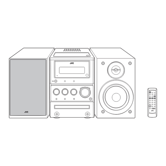 JVC UX-G35US Micro Component System Manuals