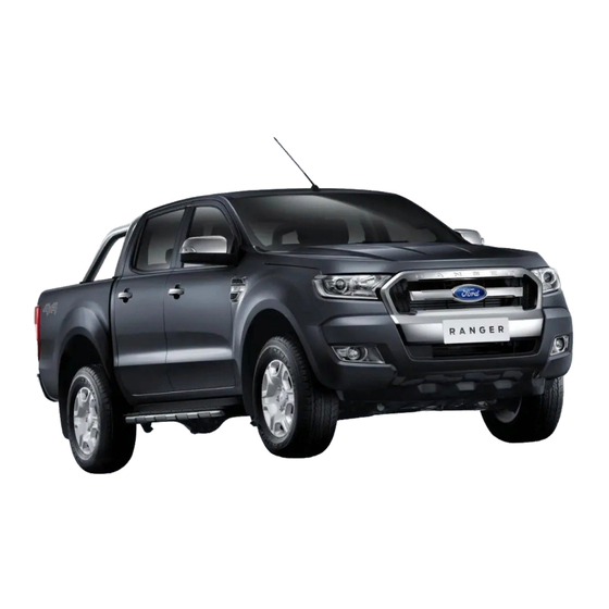 Ford RANGER 2015 Body And Equipment Mounting Manual