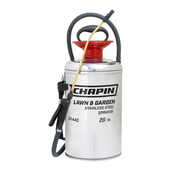 Chapin 31440 Manual