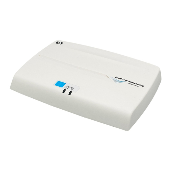 HP ProCurve Radio Port 230 Installation And Getting Started Manual
