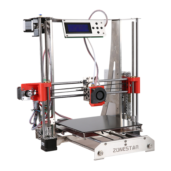 Zonestar P802QS Installation Manual