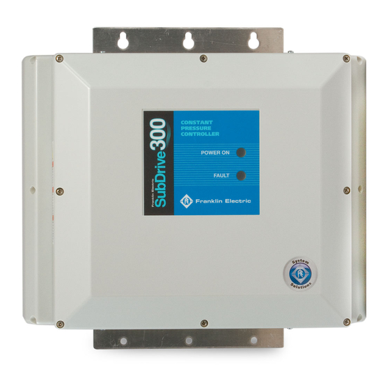 Franklin Electric SubDrive75 Quick Installation Manual