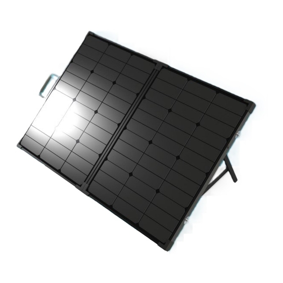 Renogy 100W Solar Suitcase Manual