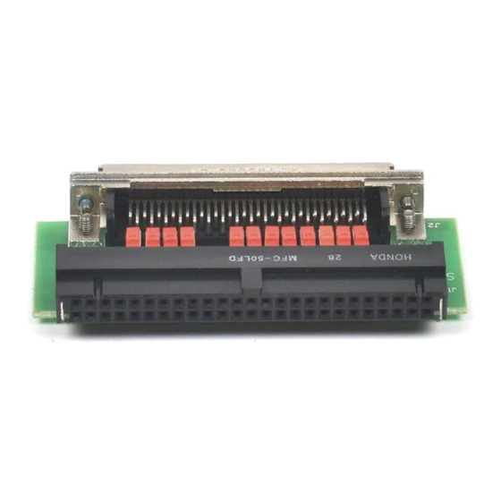 National Instruments 68VHDCI-50F SSR 8 Installation Manual