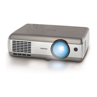 Toshiba TLP-T401 Owner's Manual