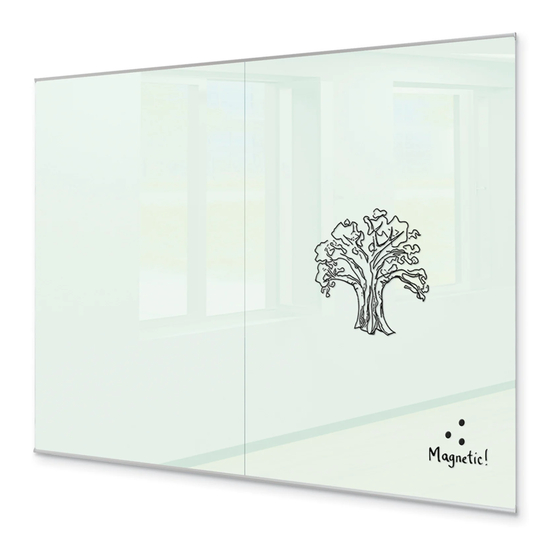 Mooreco Unity Glass Wall Assembly Instructions Manual