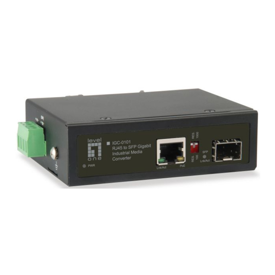 LevelOne IGC-0101 User Manual