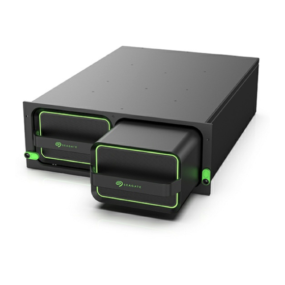Seagate Lyve Mobile Rackmount Manuals