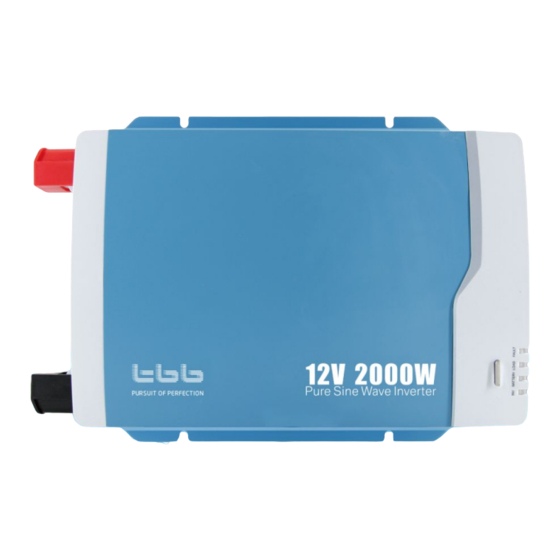 TBB eRay IH Series Manual
