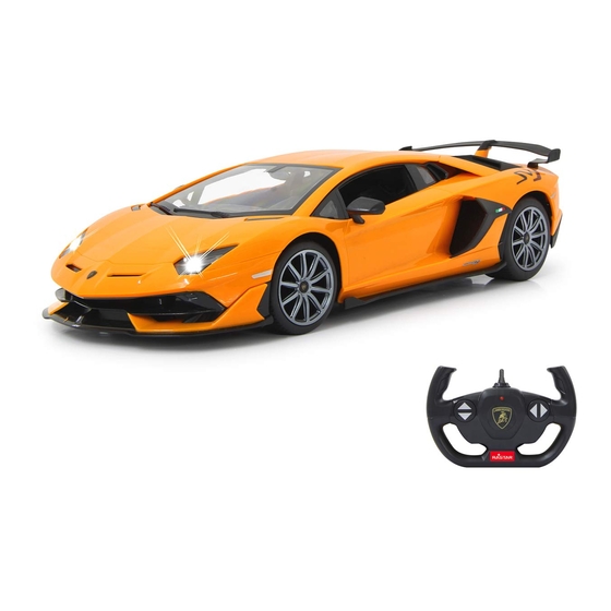 User Manuals: Jamara Lamborghini Aventador SVJ Car