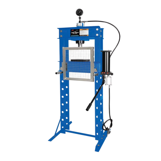 ATD Tools ATD-7456 Shop Press Manuals