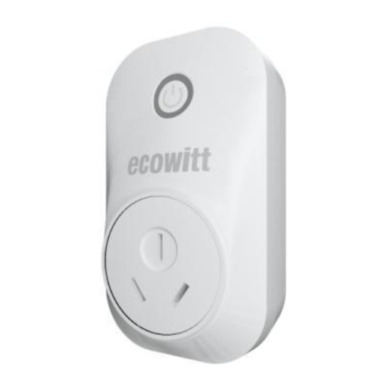 ECOWITT WittSwitch AC1100 Manuals