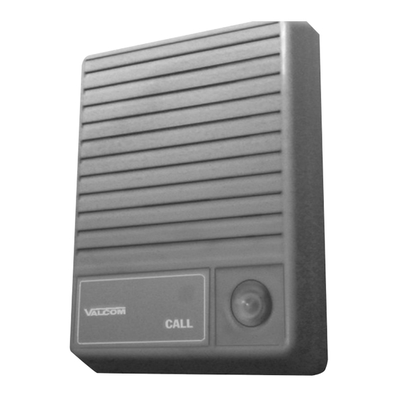 Valcom V-1074 Technical Specifications