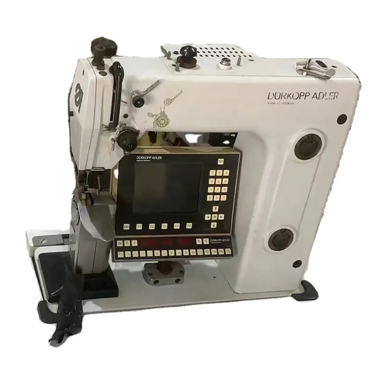 Duerkopp Adler 550-16 Spare Parts