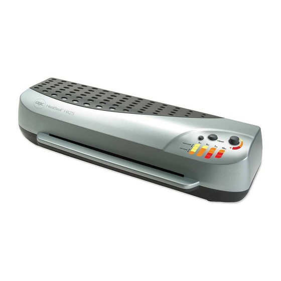 GBC HeatSeal H425 Instruction Manual