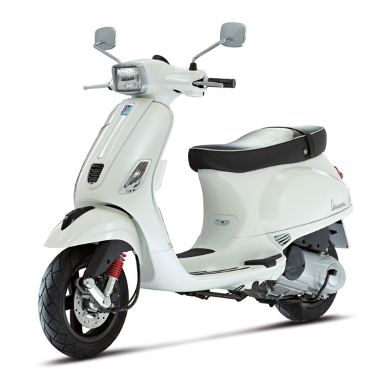 VESPA LX 2012 Service Station Manual