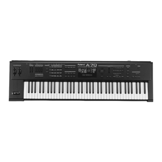 Roland A-70 Service Manual