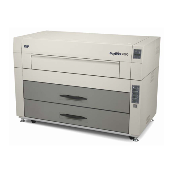 KIP  7000 Parts Manual