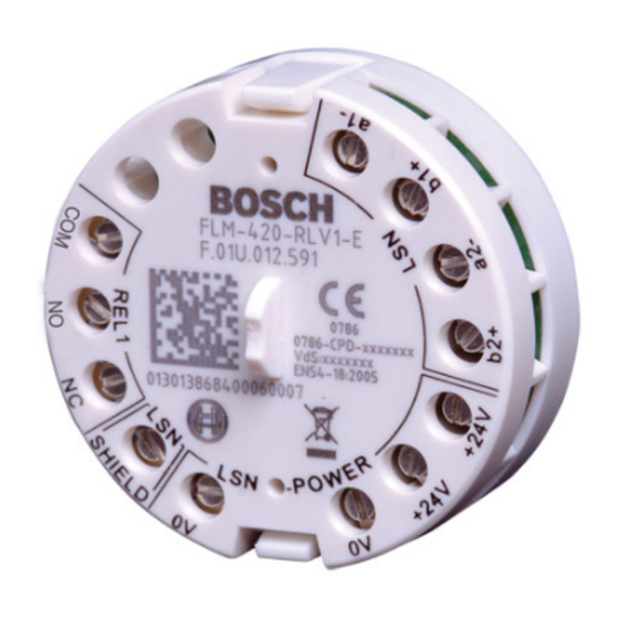Bosch FLM-420-RLV1-E Manuals