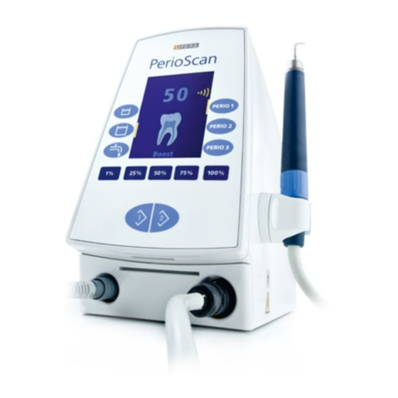Sirona PerioScan Operating Instructions Manual