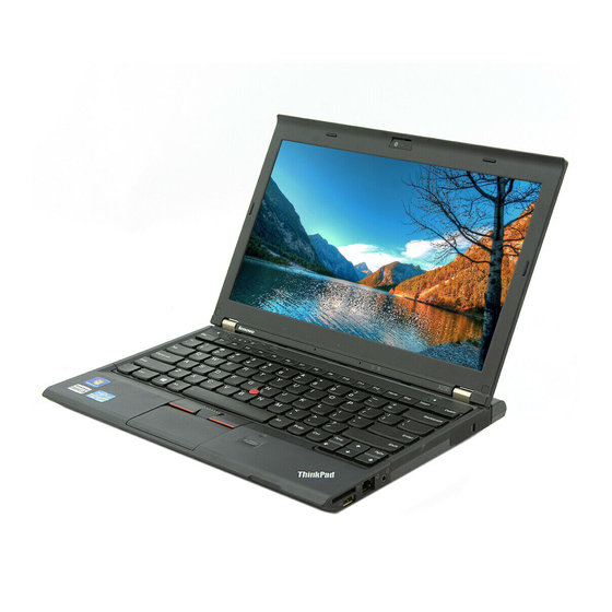 Lenovo ThinkPad X230 Safety, Warranty, And Setup Manual